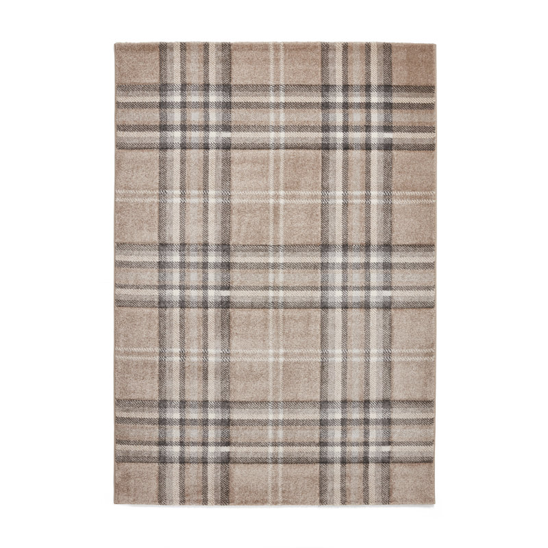 Geometric 160cm X 230cm Area Rug, Beige, Rectangle 120 x 170 cm