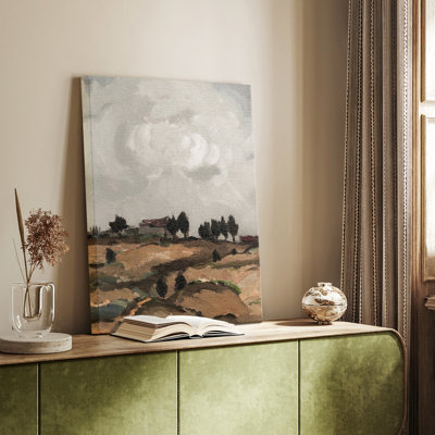 Peinture sur toile encadrée