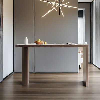Table de bar en cuir italien