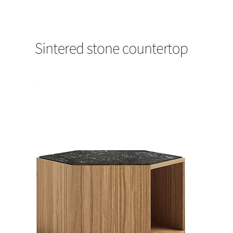 Table basse de patio en bois massif, H 15,75 po x l 31,5 po x P 31,5 po