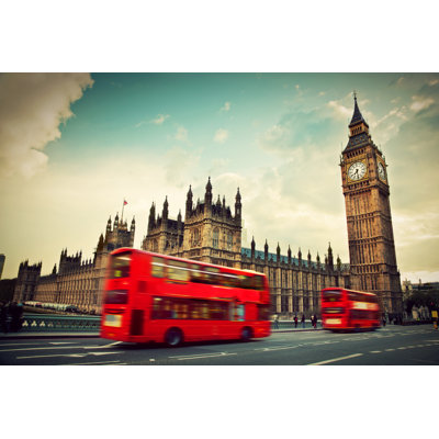 Big Ben by Niserin - Wrapped Canvas Print