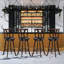 Tabouret de bar pivotant 29,5 po-775628893