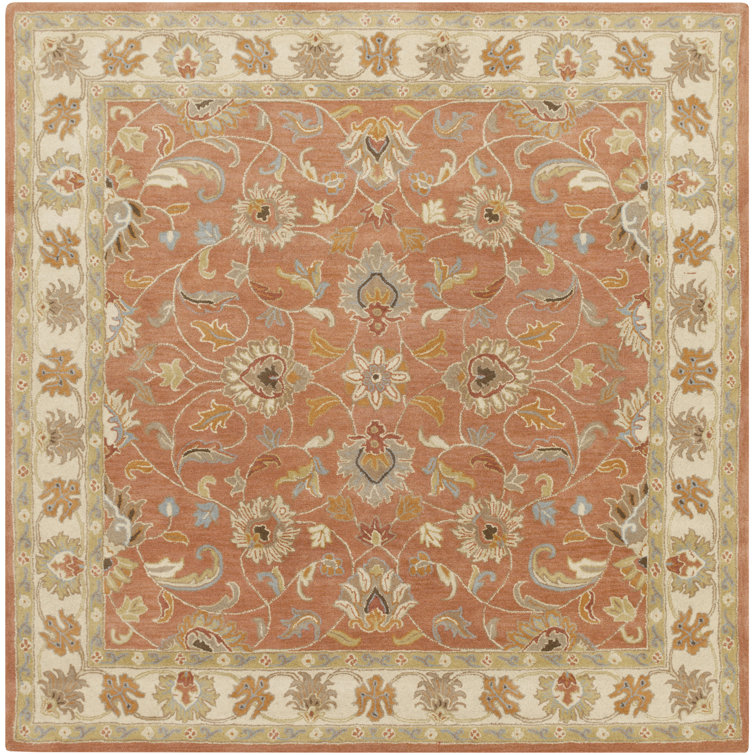 Arden Handmade Wool Orange Rug