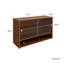 Armoire de comptoir de garde-manger de 31,5 po avec porte coulissante