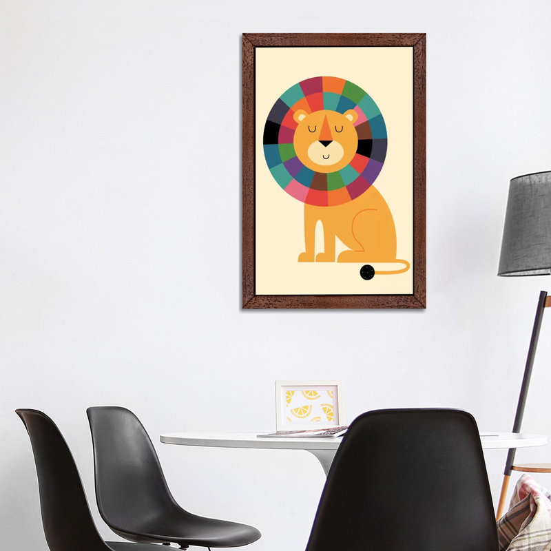 Mr. Confidence by Andy Westface - Print on Canvas, Wrapped Canvas, 66.04 cm H x 45.72 cm W x 1.91 cm D