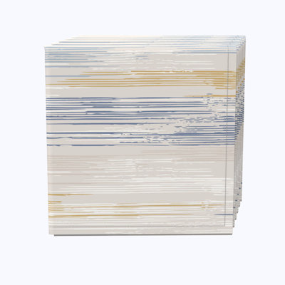 100% Cotton Striped Square Napkin