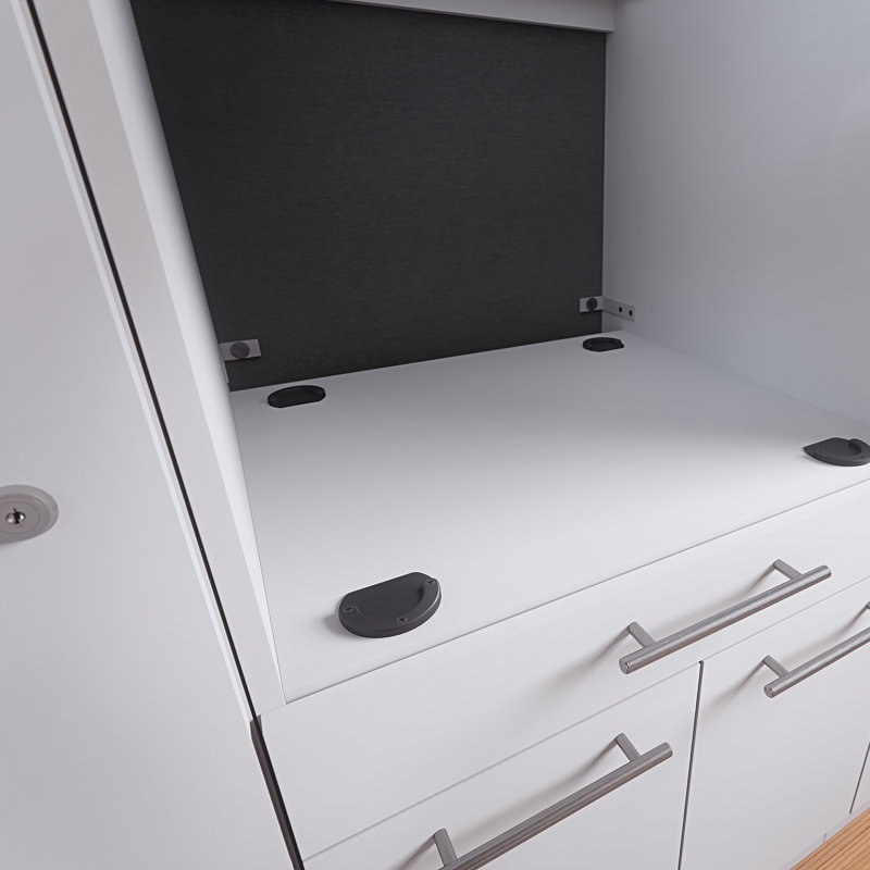 Laundreezy D Utility Unit - 235 x 162 cm, White