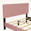 Lit plateforme tapissier Menlo-1017991396