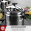 MAGEFESA Chef 16-Quart Aluminum Pressure Cooker – Stainless Steel Lid, Thermodiffusion Base, 3 Safety Systems, Fast & Even Cooking-12364280