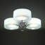Acrylic Semi Flush Mount