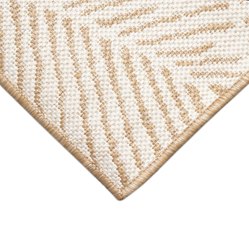 Tapis intérieur / extérieur sable Saldanha, Rectangle 7 pi 10 po x 9 pi 10 po