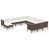 Brown Frame/White Cushion selected