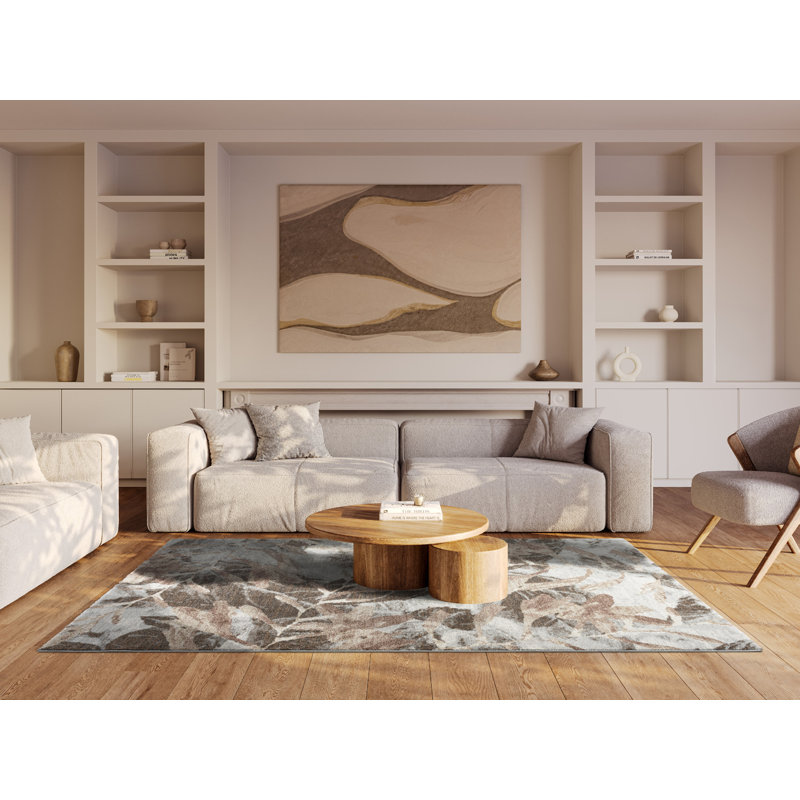 Abstract 133cm X 195cm Area Rug, Rectangle 200 x 290 cm