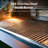 Akoah Outdoor 8-Burner Modular Gas Grill, Barbecue Island with Wheels-133997905