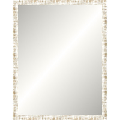 Miroir blanc délavé
