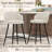 Upholstered Counter Stool With Metal Frame-1544331333-1544331332