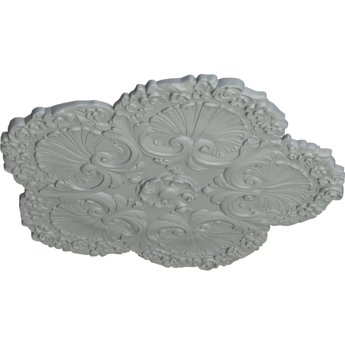 Ekena Millwork Shell Ceiling Medallion | Wayfair