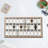 30 Slots Wooden+Flannel Display Watch Box