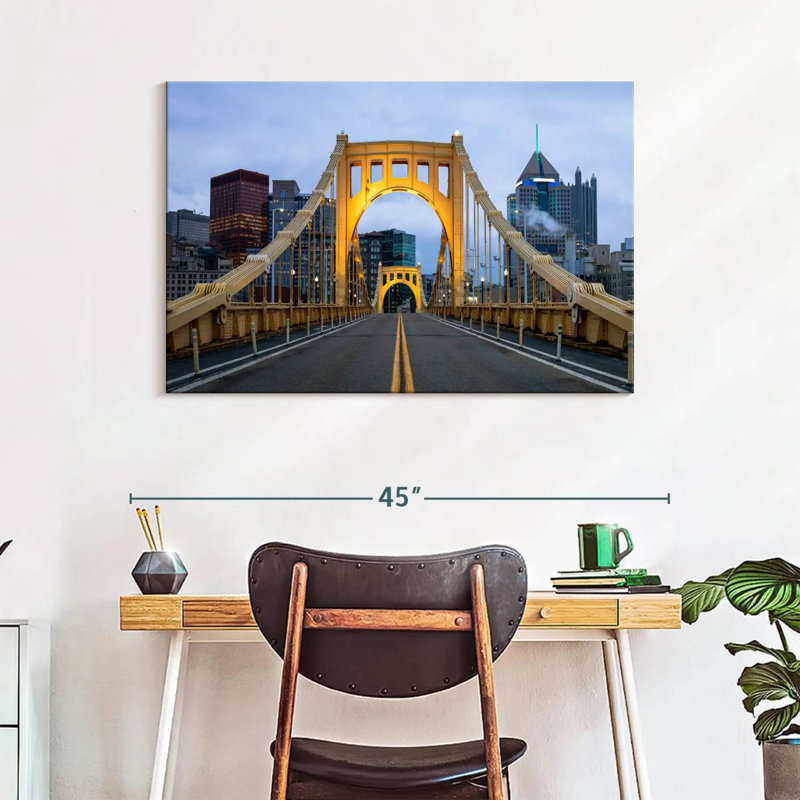 Mehar Roberto Clemente Bridge, 26" H x 39" W