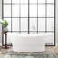 Baignoire de trempage autoportante en acrylique 69 po Desborough-85514064