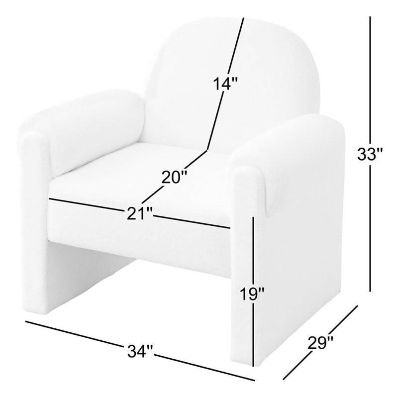 Fauteuil Bryonie, Polyester noir