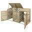 Wooden Single Bin Store