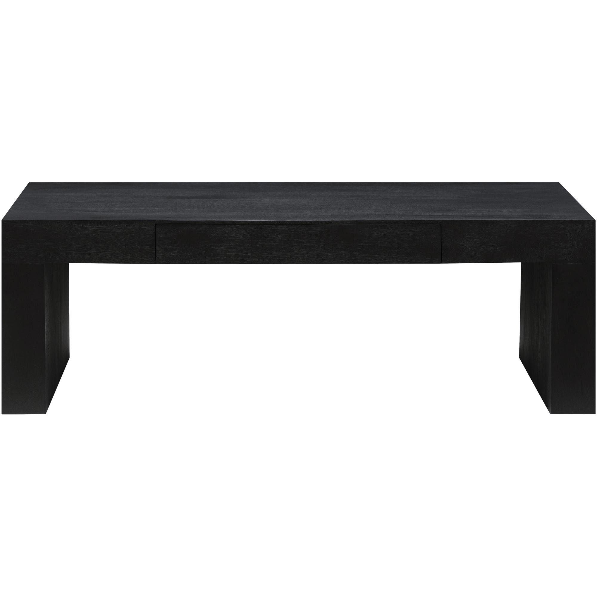 Sonora Modern Coffee Table, Black