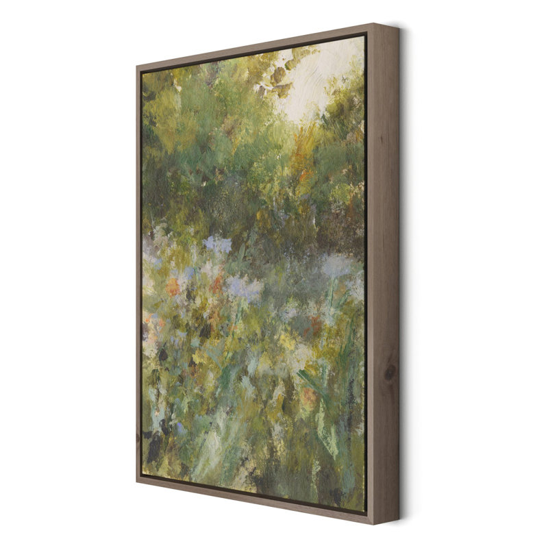 Respite V Painting by Brittany Smith, 18" H x 12" W, Dark Brown