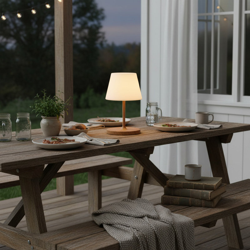 Aluminium Table Lamp