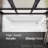 Nova 60'' x 32'' Alcove / Tile In Soaking Acrylic Bathtub-32511894