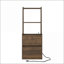 Table de chevet moderne en bois avec station de charge & amp; Rangement pour la chambre à coucher-654139271