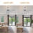 Kamori 52" Crystal Ceiling Fan w Wood Blades and 3 Lights, Crystal Light Shade, Quiet DC Motor w/ Remote