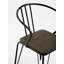 Wolfsberg 46cm H Metal Windsor Back Side Chair-32967796