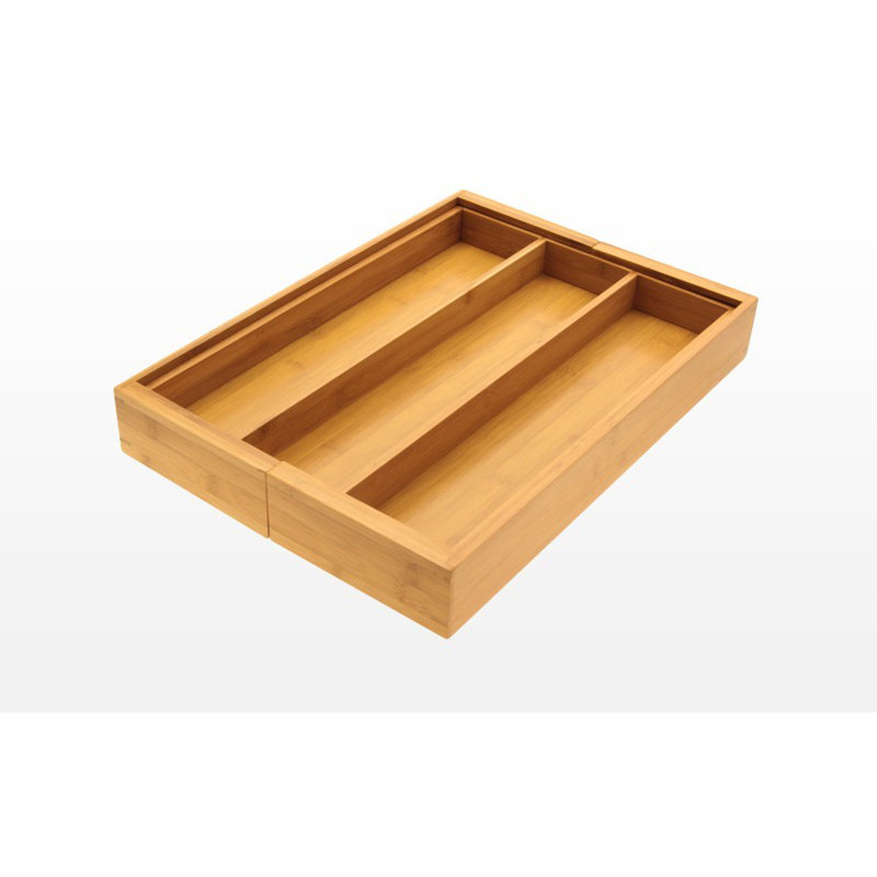 Bamboo Flatware Caddy