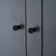 Armoire de cuisine autoportante de 77 po de hauteur avec tablettes réglables et supports à vin-861471294