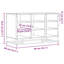 Shoe Bench Sonoma 84X40x53.5 Cm Engineered Wood And Metal-1280045406