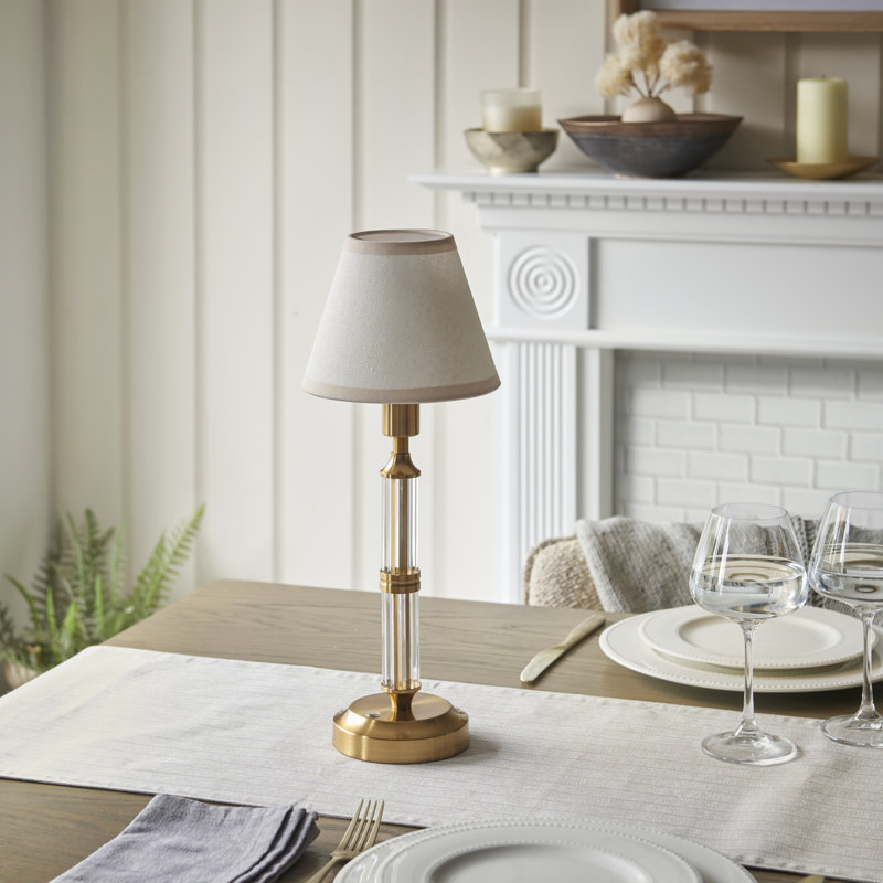 Morton Rechargeable Metal Table Lamp