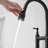 Bridge Kitchen Faucet With Pull-Down Sprayhead In Spot
