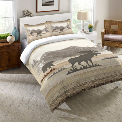 Mountain View Machine Woven Comforter