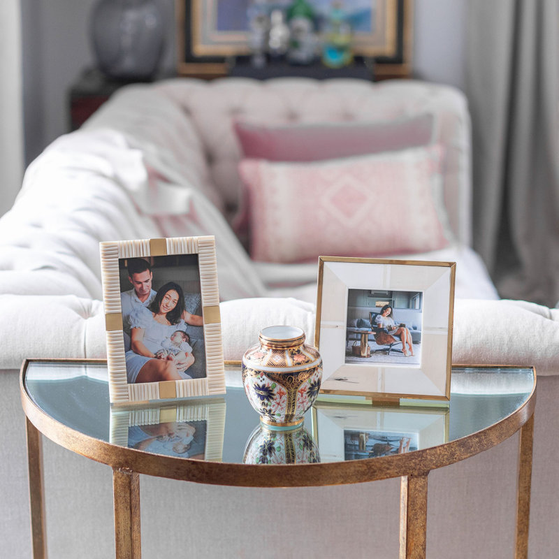 Stripe Bone Picture Frame