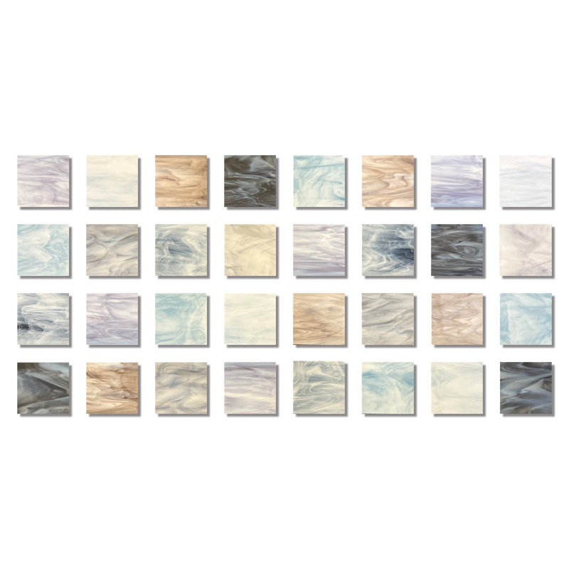 Luxe Glass Wall Sculpture