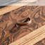 Commode d'appoint moderne en bois de luxe moderne