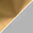 Gris / laiton