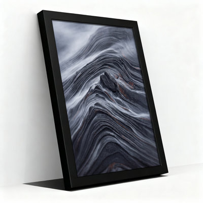 Art sur toile noir et gris