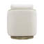 Fauteuil d'appoint pivotant rembourré Abere-103376541-103376540