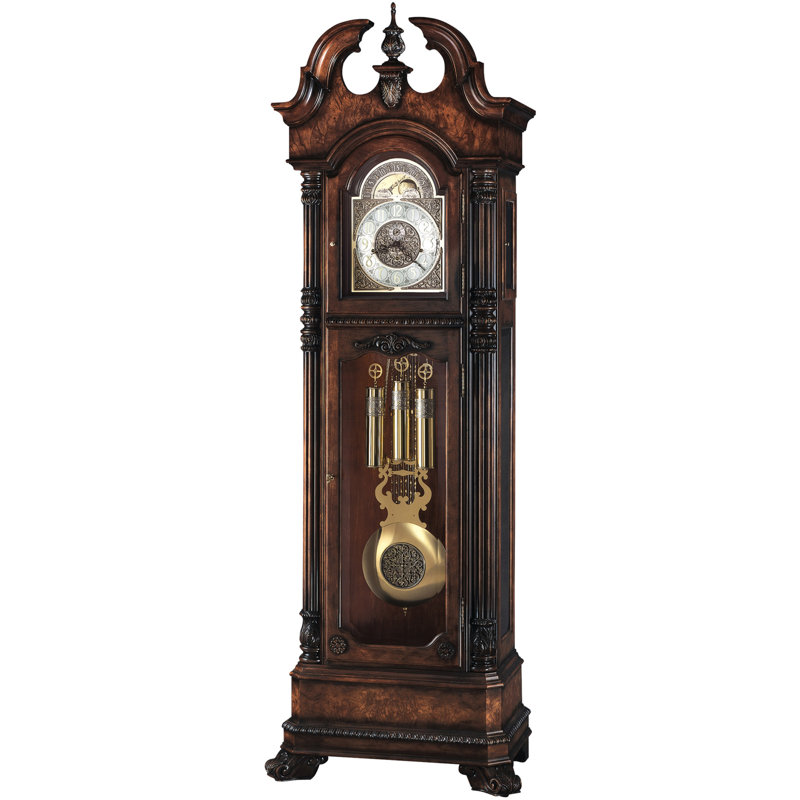 236.2cm Solid + Manufactured Wood Grandfather Clock