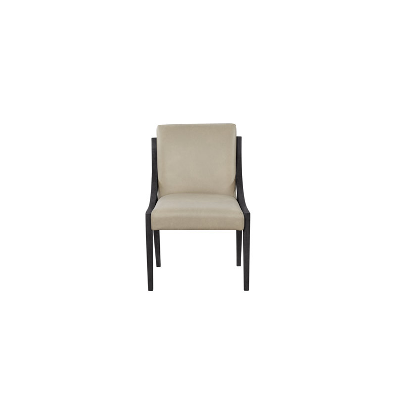Fauteuil en cuir Kratz - grain de poivre