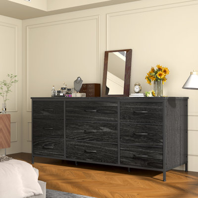 Meuble télé pour commode pour la chambre à coucher, commode longue, commode pour chambre à coucher de 47,2 po Bouchette