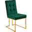 Chaise d'appoint en velours capitonné Chakevia-23542762-28747691