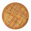 Outdoor Round Acacia Wood Accent Table,27.5" Teak